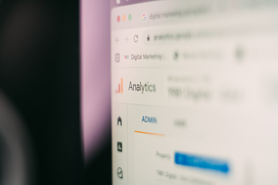 services-03 Google Analytics dashboard and Admin panel for digital marketing with 1981 Digitals SEO services.